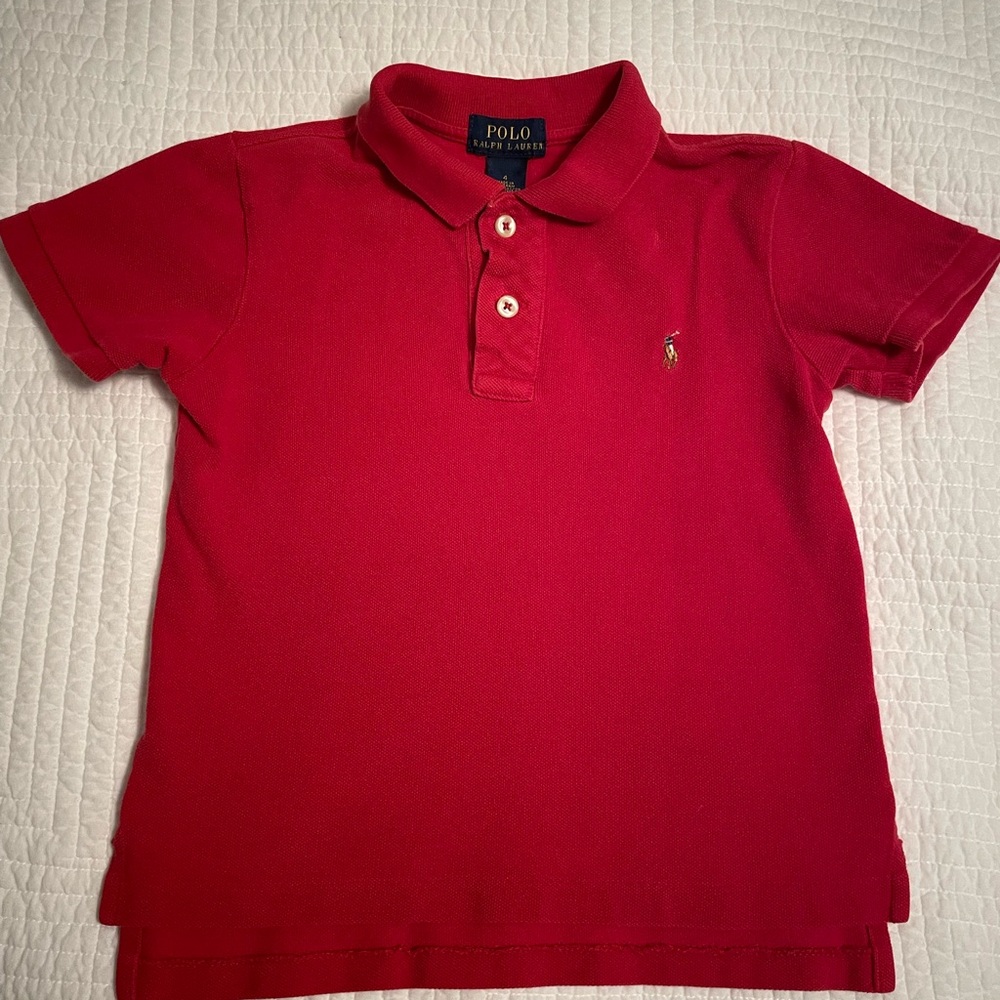 Polo Ralph Lauren Red Polo Shirt